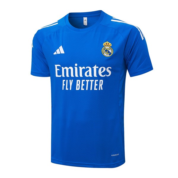 Maillot Entrainement Real Madrid 2025-26 Bleu 6